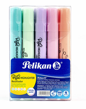 Cargar imagen en el visor de la galería, Marcatextos pastel 5 pzs